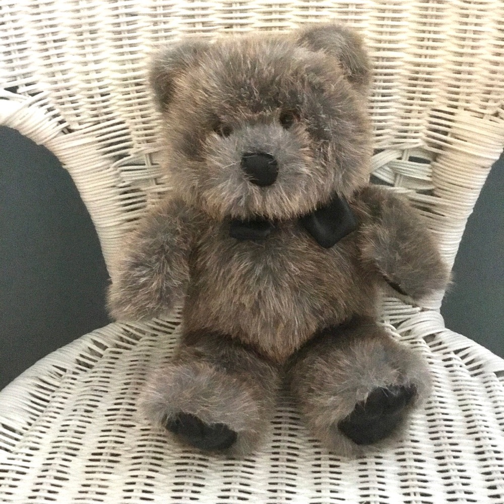 Teddy Bear Faux Leather Trim
